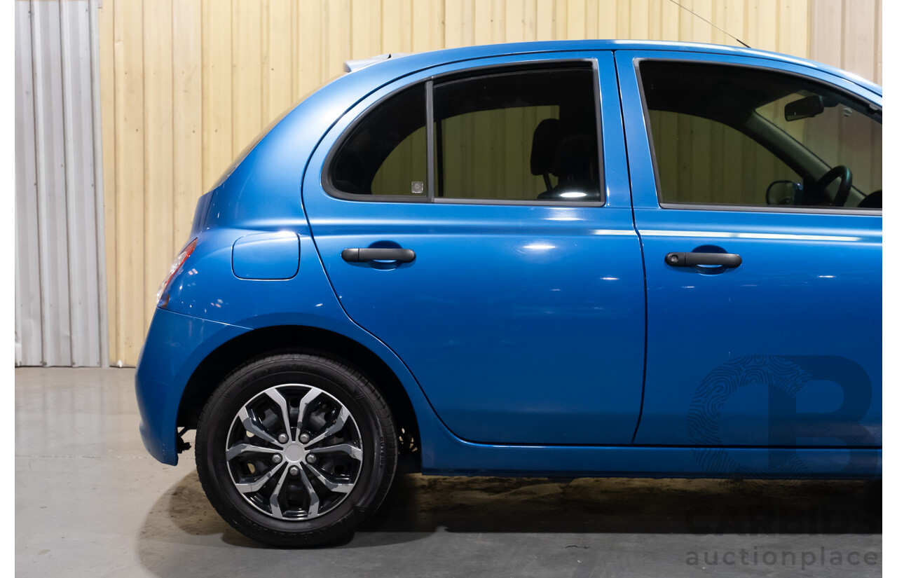 10/2008 Nissan Micra K12 5D Hatchback Blue 1.4L