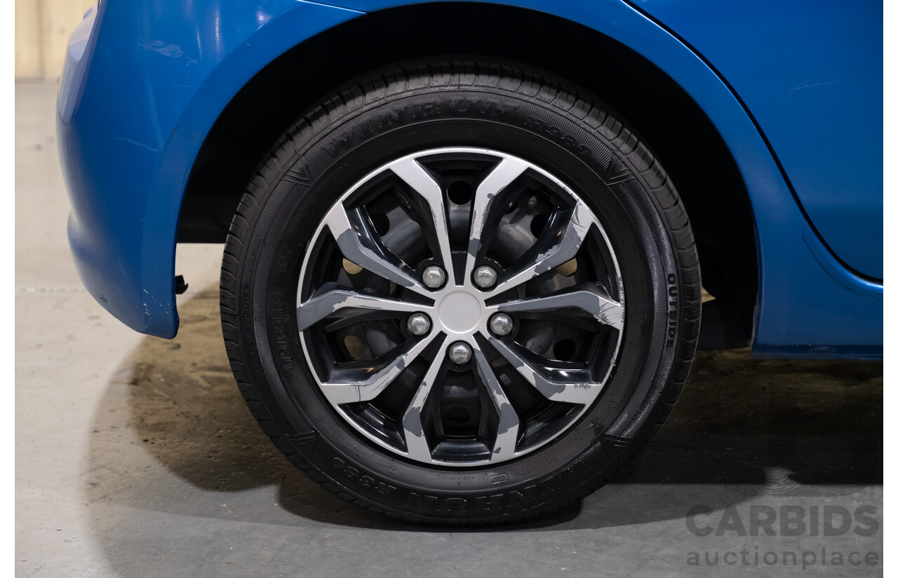 10/2008 Nissan Micra K12 5D Hatchback Blue 1.4L