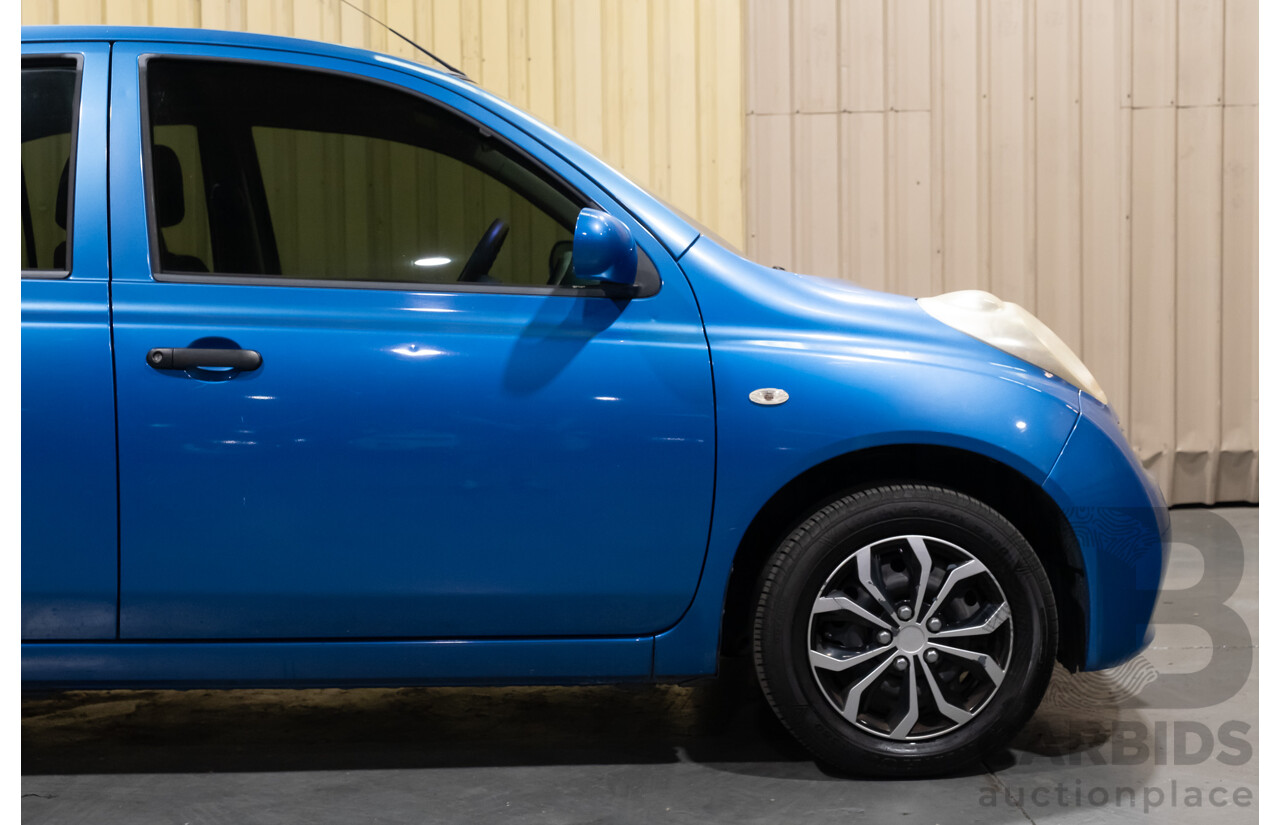 10/2008 Nissan Micra K12 5D Hatchback Blue 1.4L