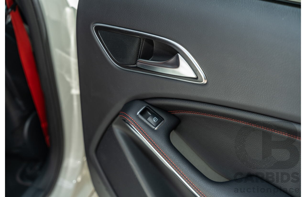 03/2017 Mercedes Benz A45 AMG (AWD) 176 4d Hatchback White Turbo 2.0L