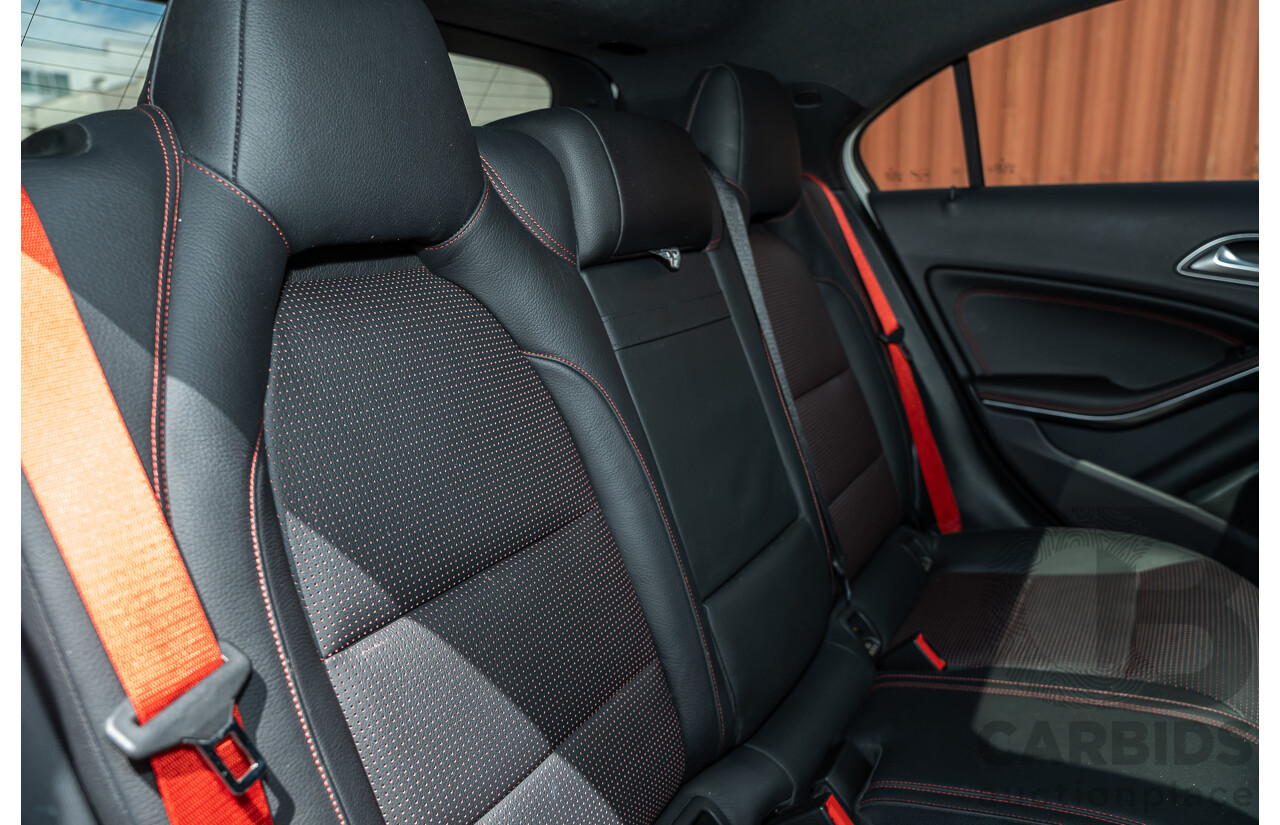 03/2017 Mercedes Benz A45 AMG (AWD) 176 4d Hatchback White Turbo 2.0L