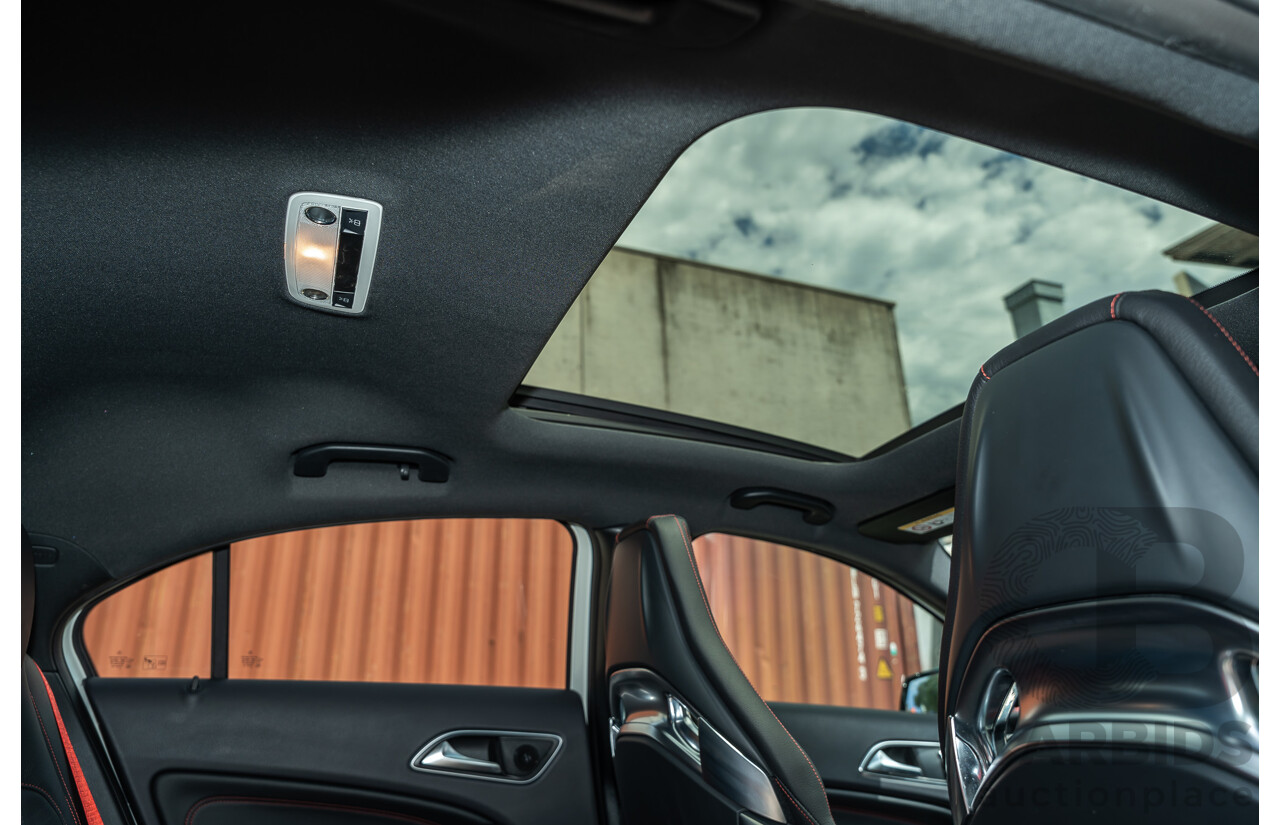 03/2017 Mercedes Benz A45 AMG (AWD) 176 4d Hatchback White Turbo 2.0L