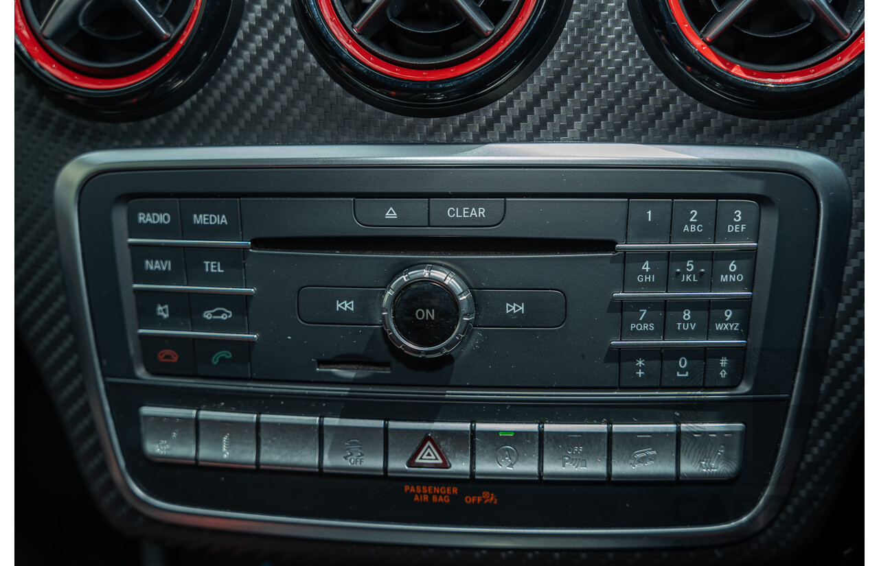 03/2017 Mercedes Benz A45 AMG (AWD) 176 4d Hatchback White Turbo 2.0L