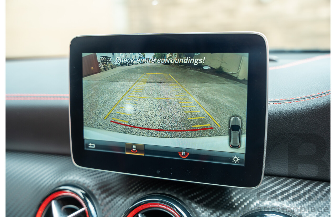 03/2017 Mercedes Benz A45 AMG (AWD) 176 4d Hatchback White Turbo 2.0L