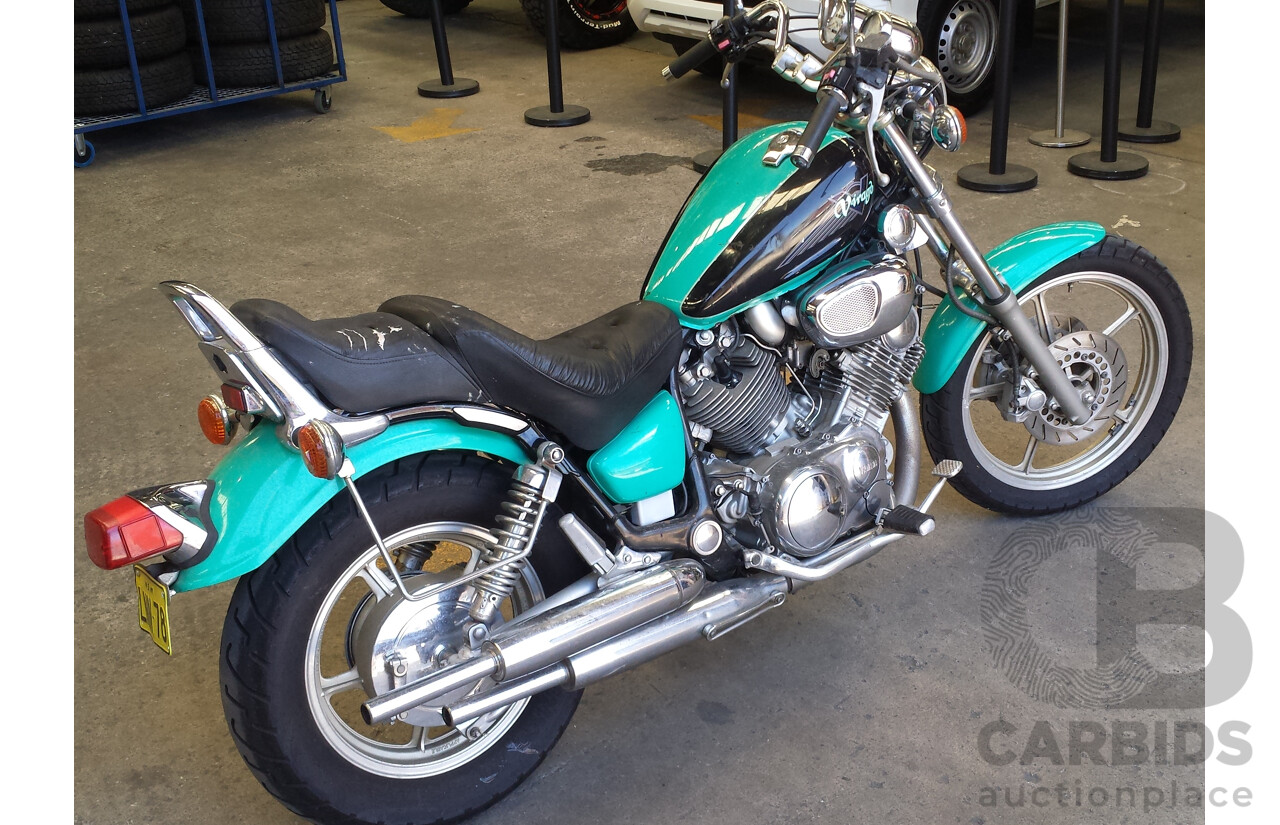 1995 Yamaha 750cc Virago XV750 Motorcycle