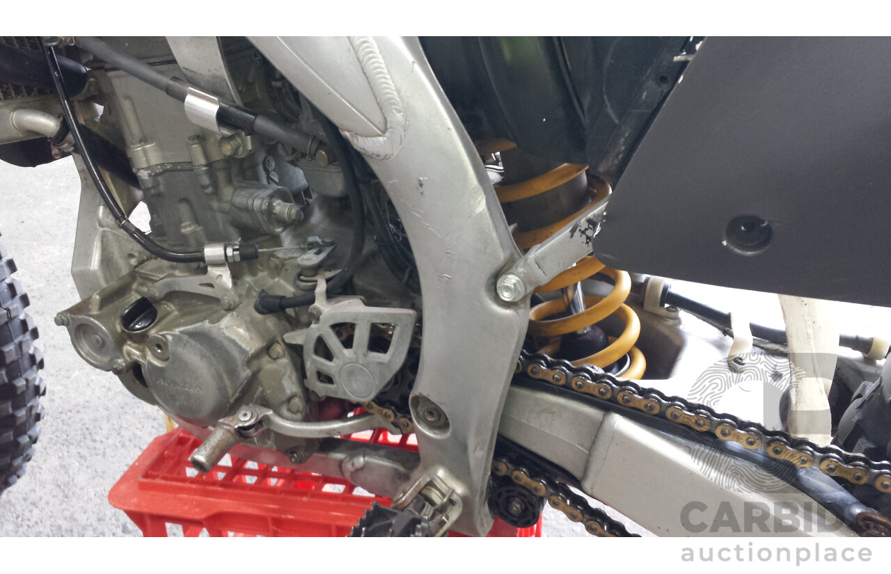 2008 Honda CRF450R Motorcycle