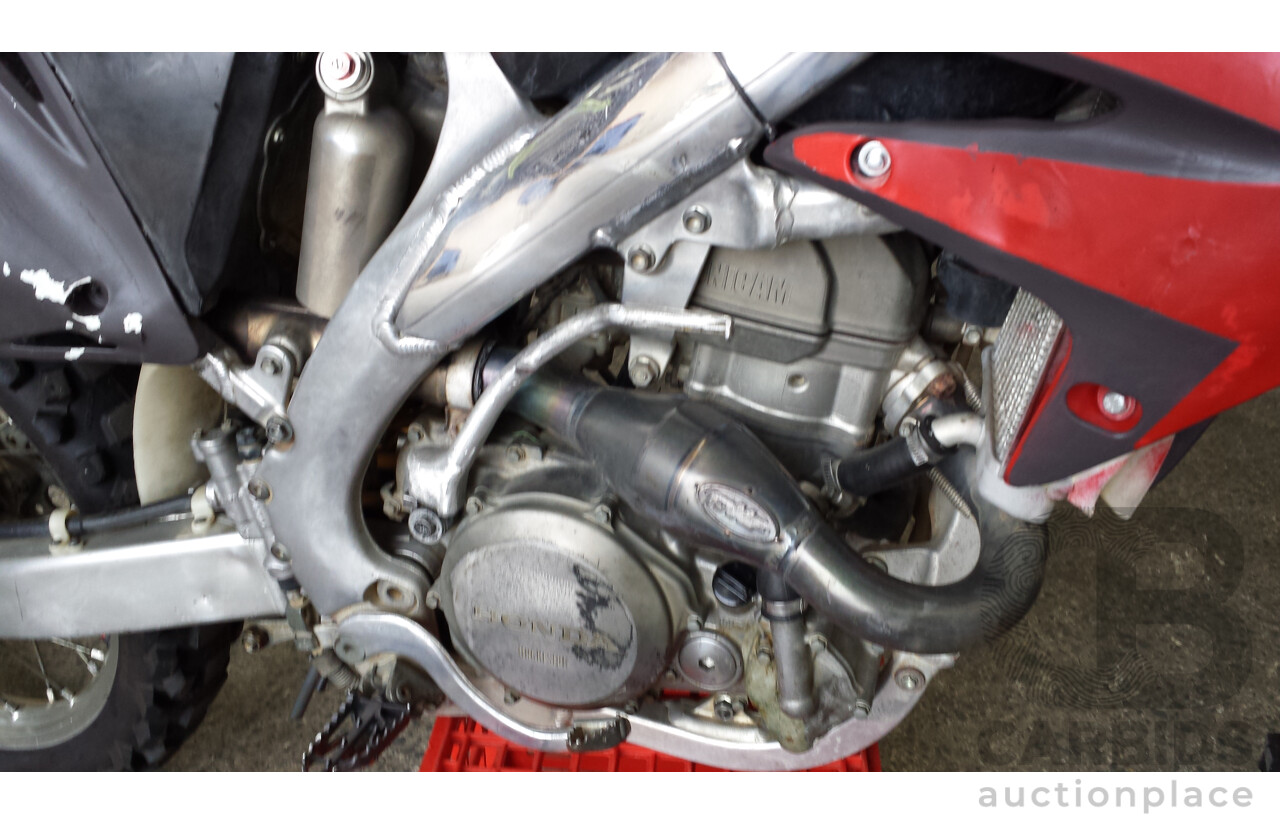 2008 Honda CRF450R Motorcycle