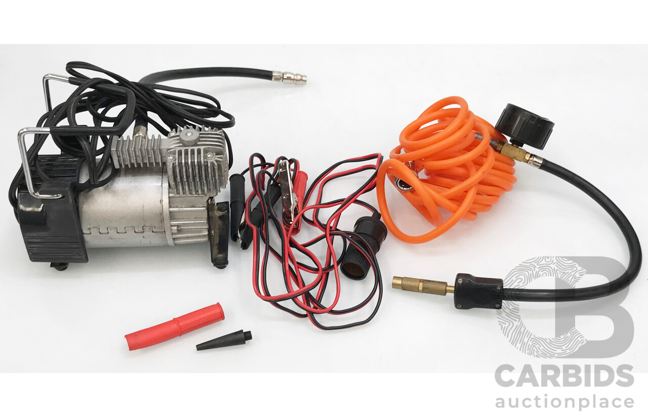 12Volts Air Compressor for Cars and SCA Dynamic Guideline Reverse Camera