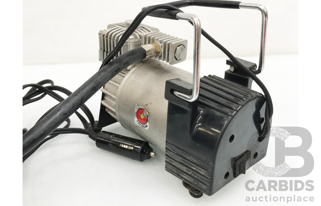 12Volts Air Compressor for Cars and SCA Dynamic Guideline Reverse Camera