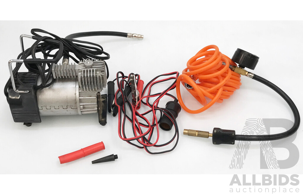 12Volts Air Compressor for Cars and SCA Dynamic Guideline Reverse Camera