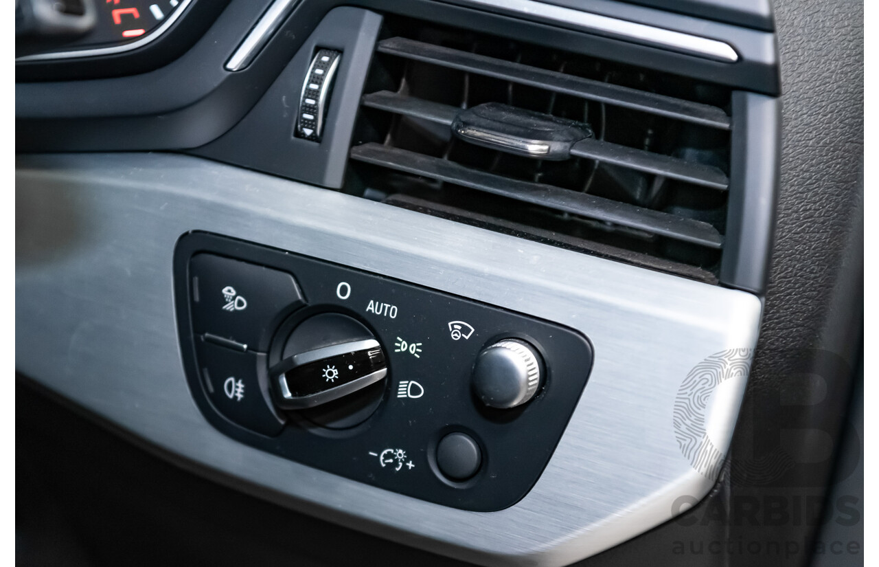 07/2017 Audi A4 S Line Avant Quattro (AWD) B9 8W MY18 4d Wagon White Turbo 2.0L