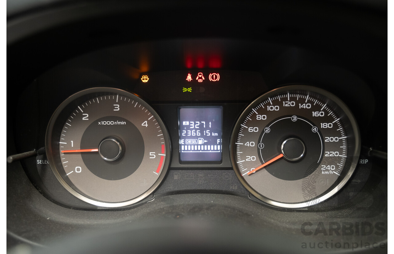 11/2014 Subaru Forester 2.0d-S MY14 4d Wagon Black Turbo Diesel 2.0L