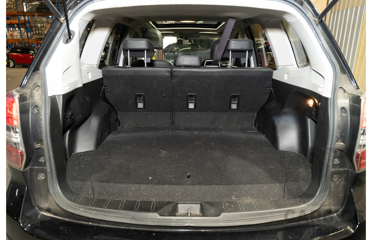 11/2014 Subaru Forester 2.0d-S MY14 4d Wagon Black Turbo Diesel 2.0L