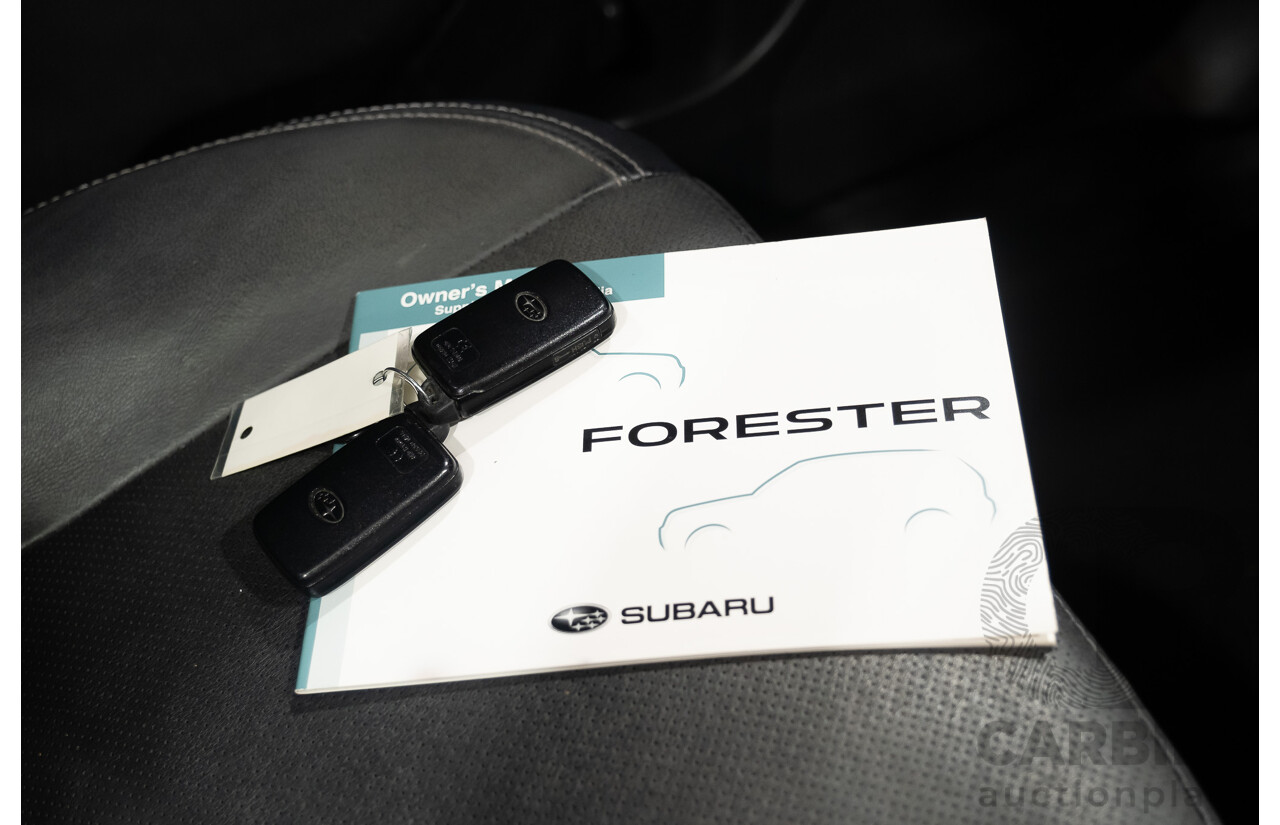 11/2014 Subaru Forester 2.0d-S MY14 4d Wagon Black Turbo Diesel 2.0L