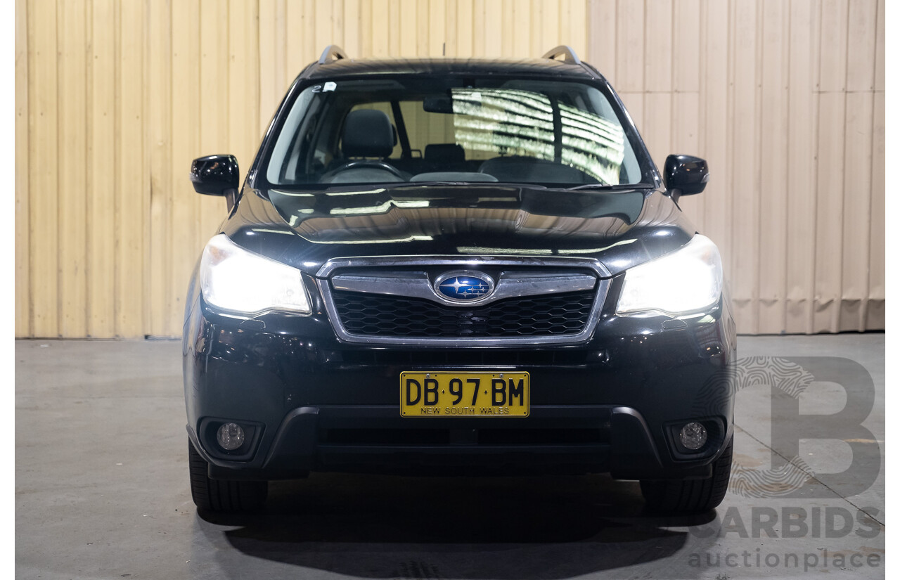 11/2014 Subaru Forester 2.0d-S MY14 4d Wagon Black Turbo Diesel 2.0L