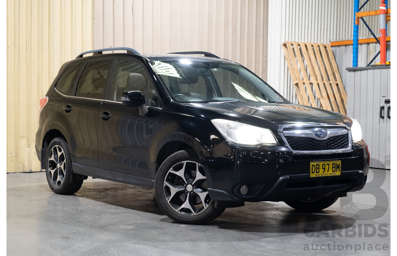 11/2014 Subaru Forester 2.0d-S MY14 4d Wagon Black Turbo Diesel 2.0L