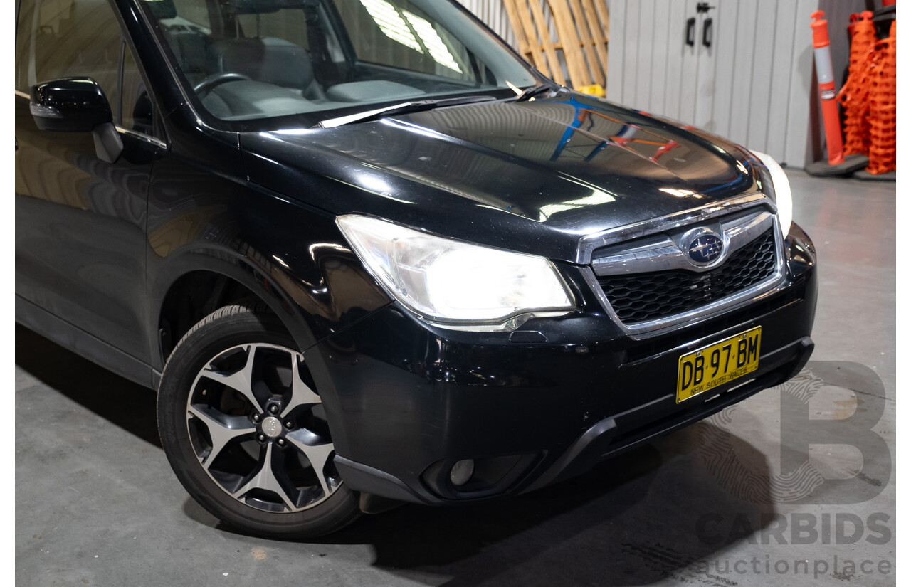 11/2014 Subaru Forester 2.0d-S MY14 4d Wagon Black Turbo Diesel 2.0L