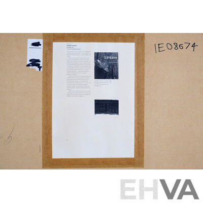 Sandra Leveson (born 1944), Windward Flight 1992, Screenprint