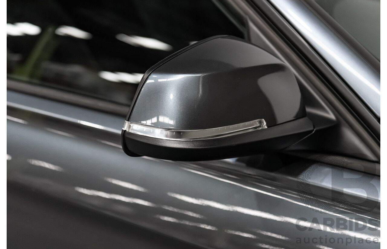 6/2017 BMW 330i Sport Line F30 LCI 4d Sedan Mineral Grey Metallic Turbo 2.0L