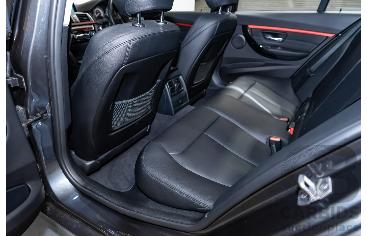 6/2017 BMW 330i Sport Line F30 LCI 4d Sedan Mineral Grey Metallic Turbo 2.0L