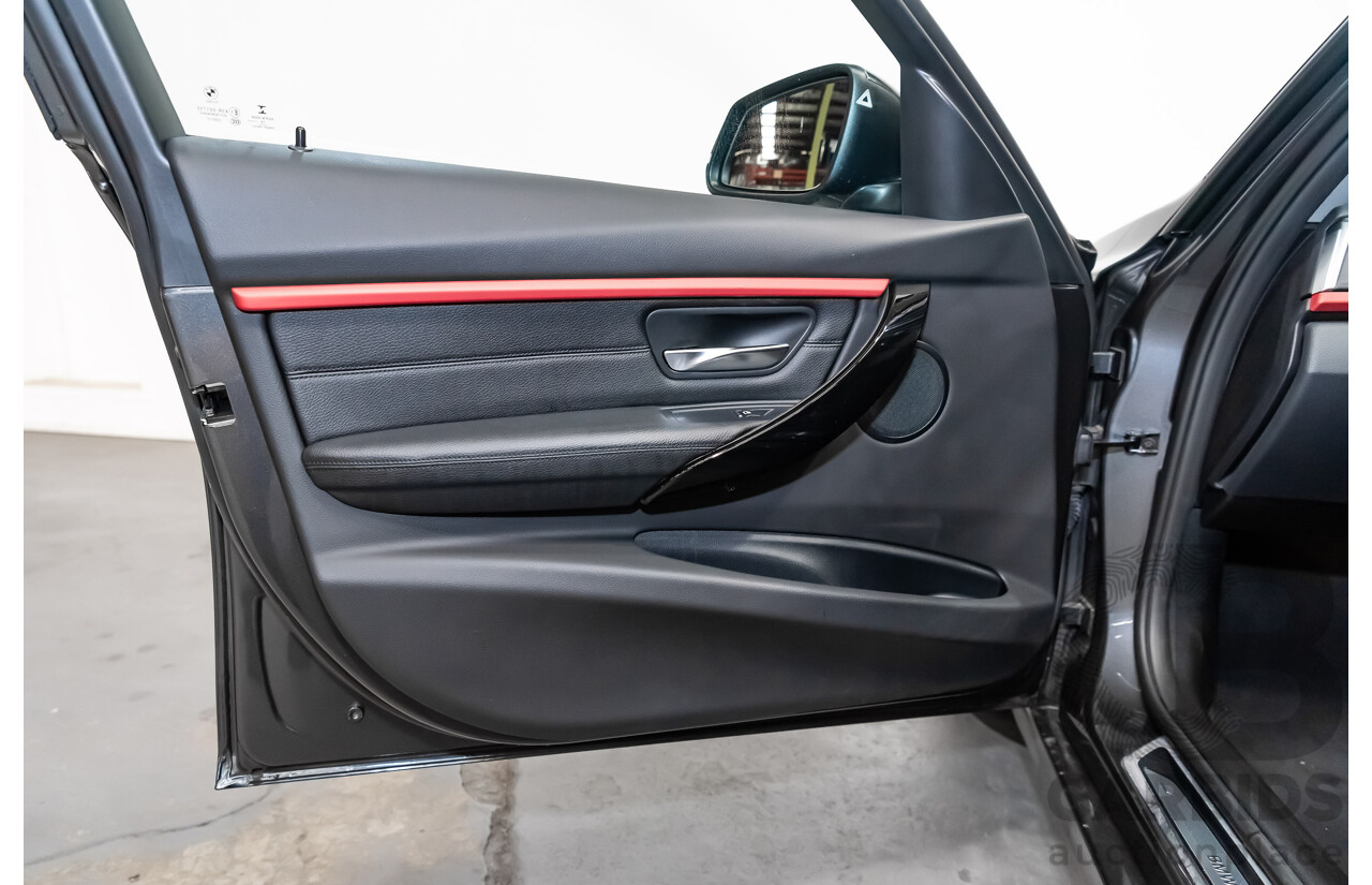 6/2017 BMW 330i Sport Line F30 LCI 4d Sedan Mineral Grey Metallic Turbo 2.0L