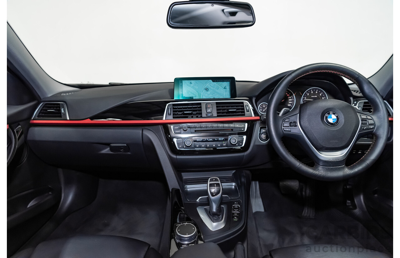 6/2017 BMW 330i Sport Line F30 LCI 4d Sedan Mineral Grey Metallic Turbo 2.0L