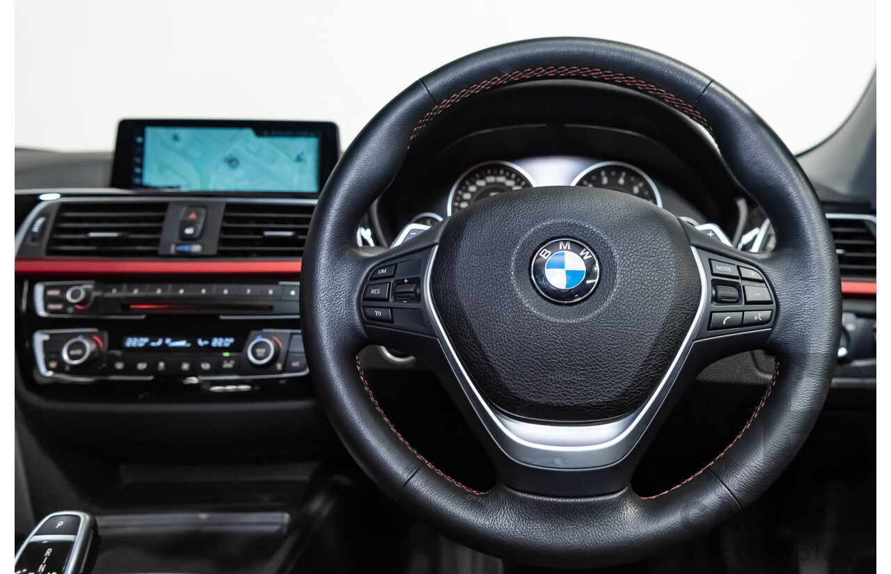 6/2017 BMW 330i Sport Line F30 LCI 4d Sedan Mineral Grey Metallic Turbo 2.0L