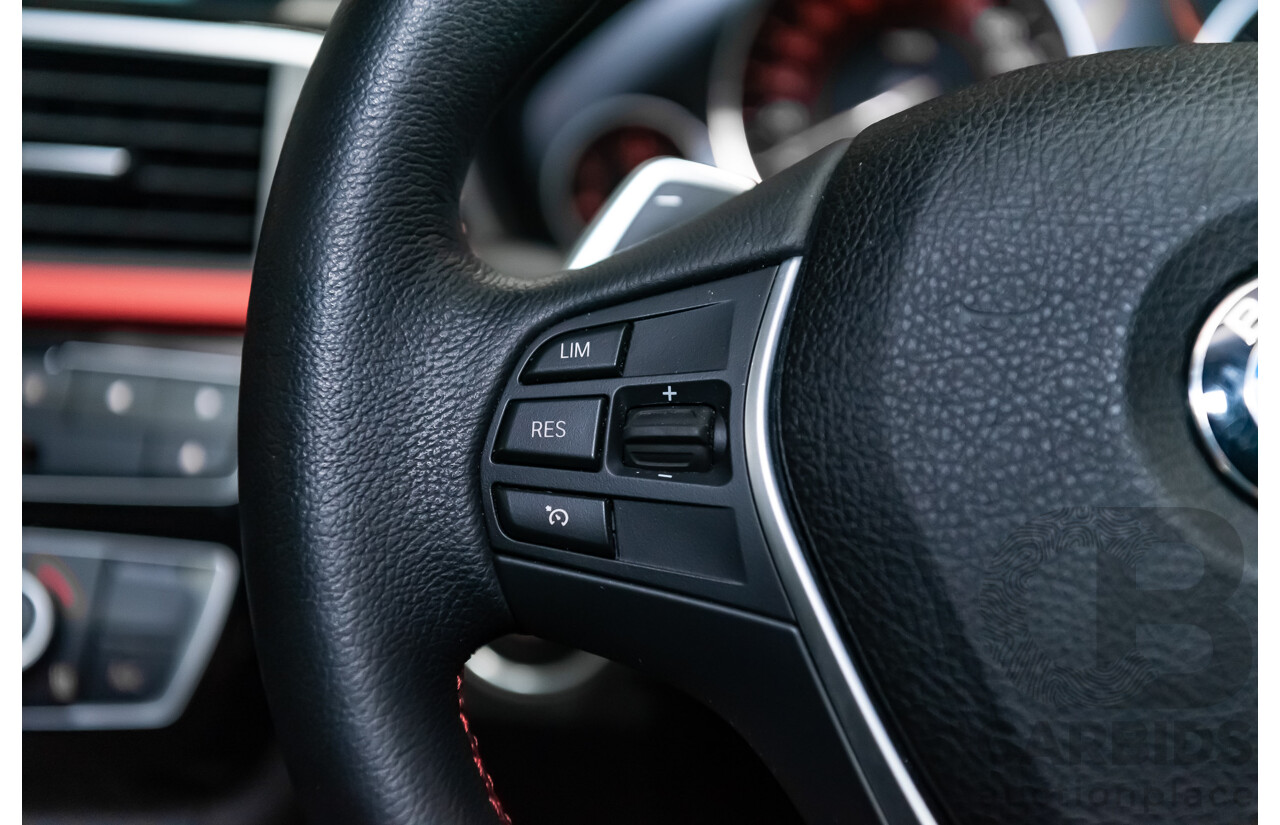 6/2017 BMW 330i Sport Line F30 LCI 4d Sedan Mineral Grey Metallic Turbo 2.0L