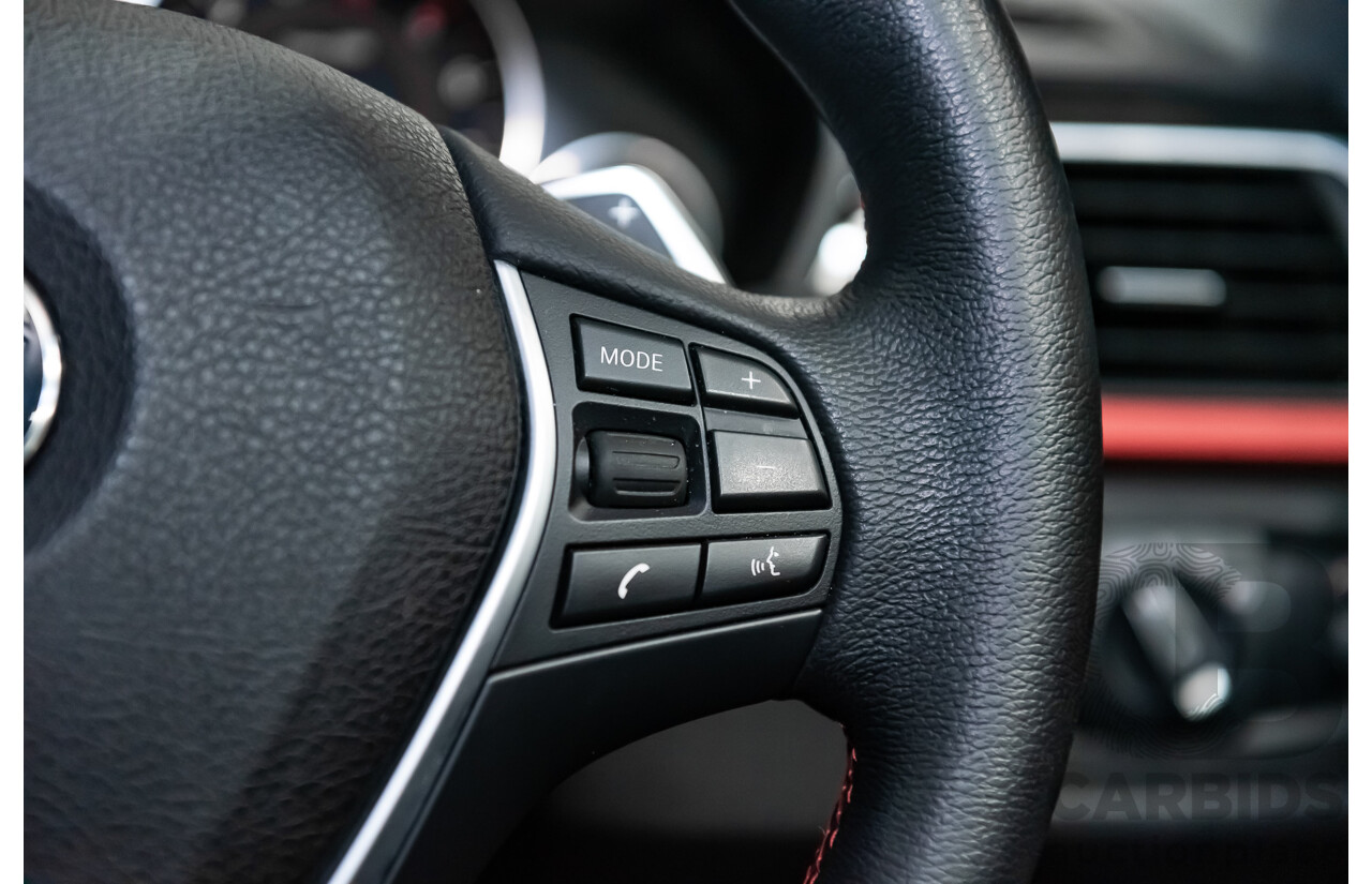 6/2017 BMW 330i Sport Line F30 LCI 4d Sedan Mineral Grey Metallic Turbo 2.0L