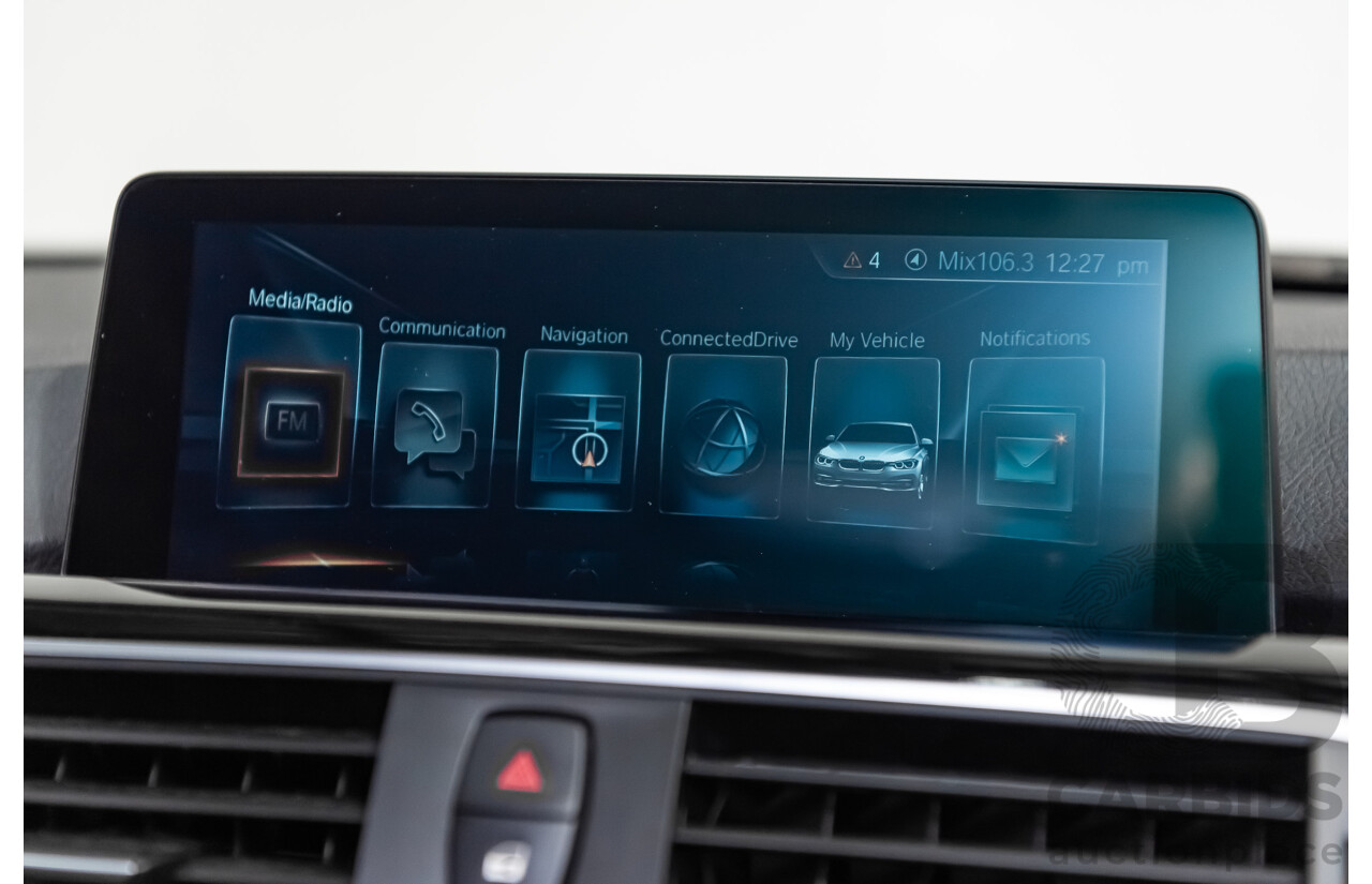 6/2017 BMW 330i Sport Line F30 LCI 4d Sedan Mineral Grey Metallic Turbo 2.0L