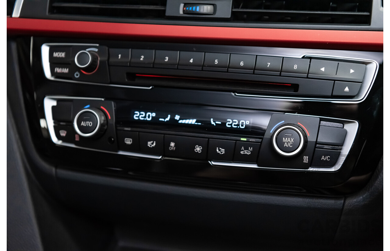 6/2017 BMW 330i Sport Line F30 LCI 4d Sedan Mineral Grey Metallic Turbo 2.0L