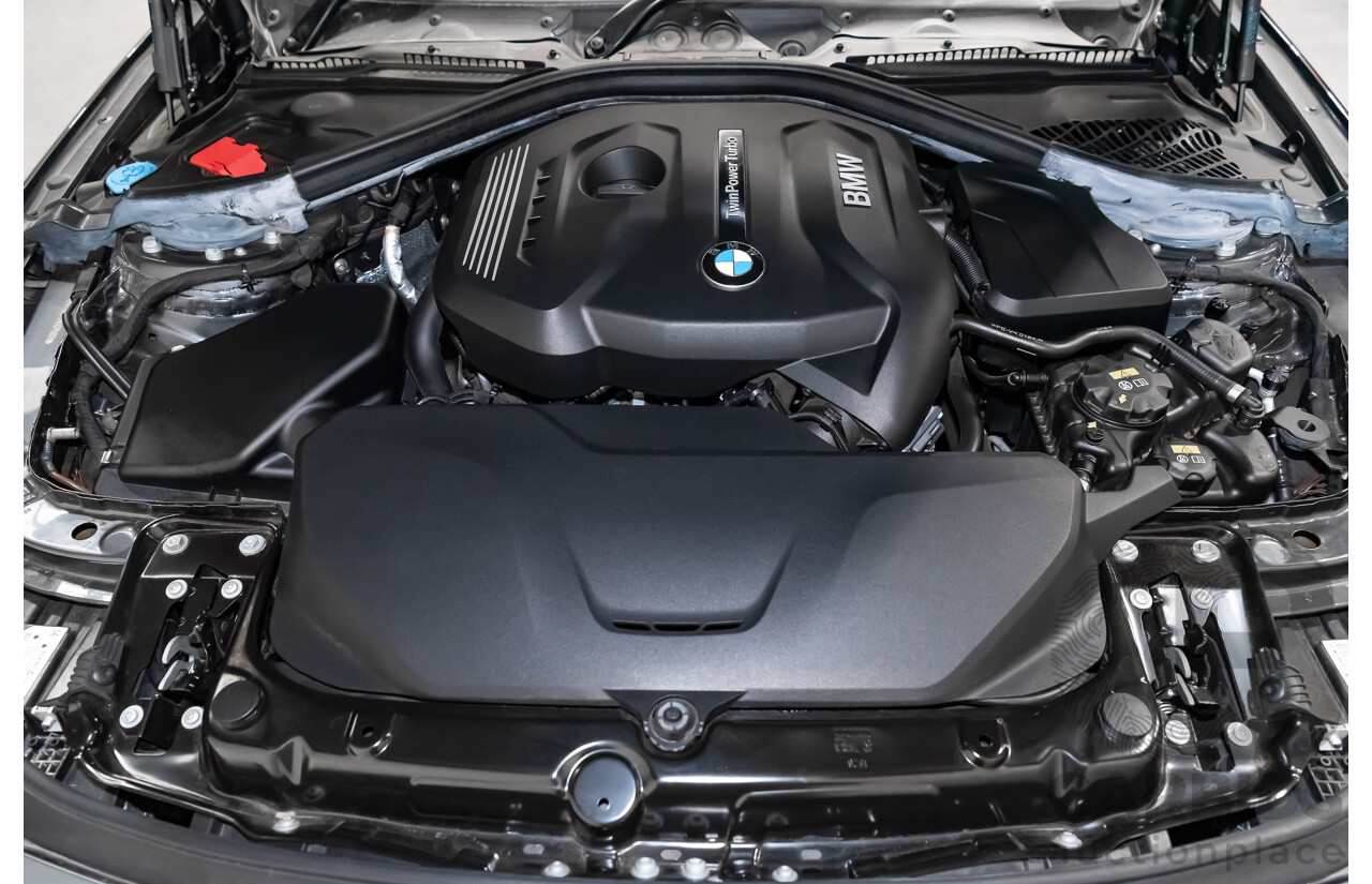 6/2017 BMW 330i Sport Line F30 LCI 4d Sedan Mineral Grey Metallic Turbo 2.0L