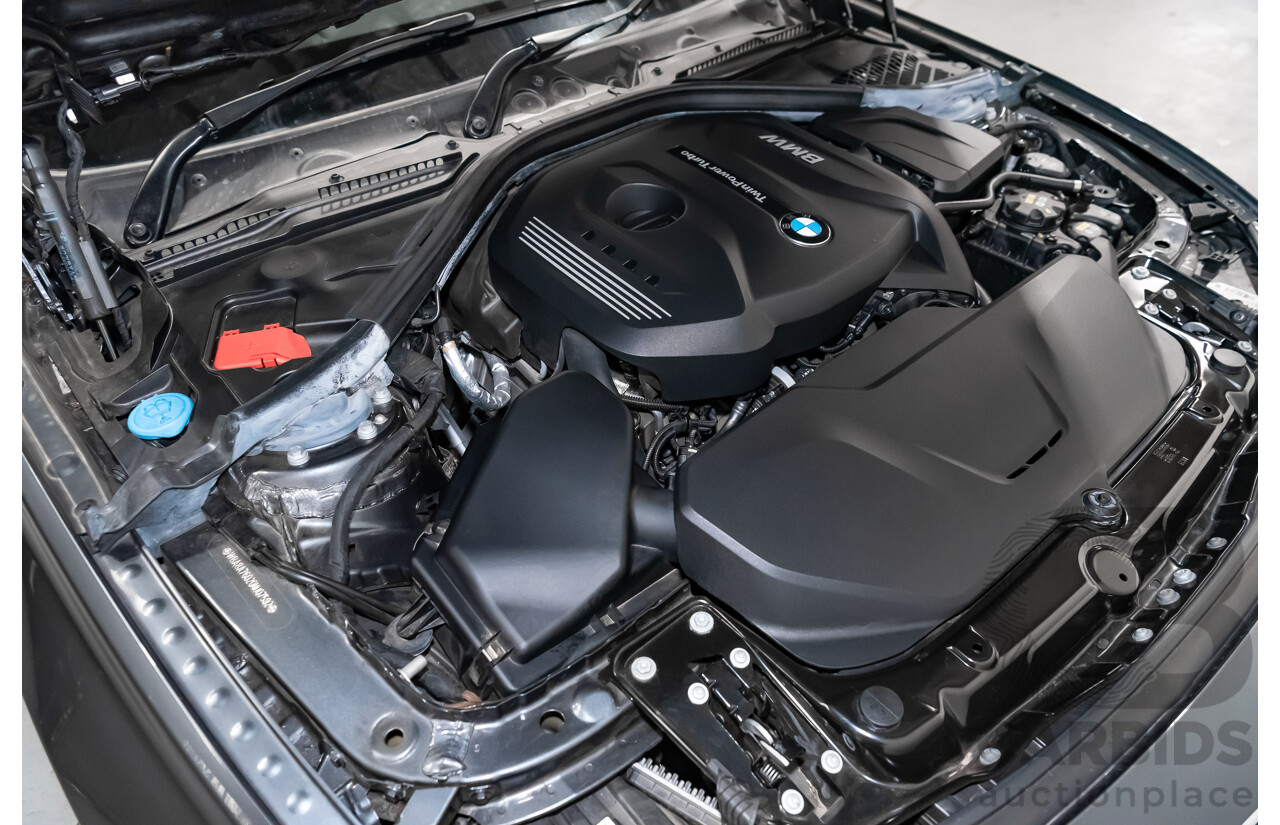 6/2017 BMW 330i Sport Line F30 LCI 4d Sedan Mineral Grey Metallic Turbo 2.0L