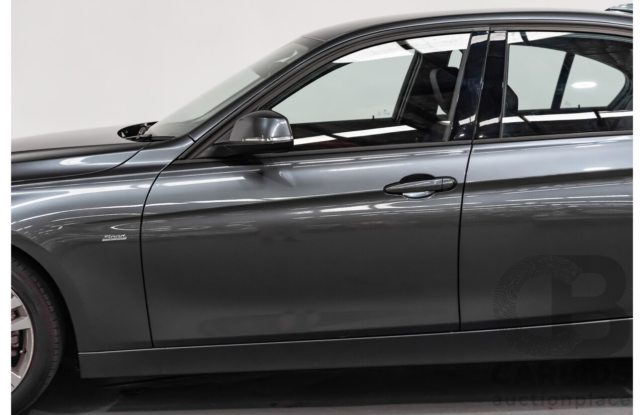 6/2017 BMW 330i Sport Line F30 LCI 4d Sedan Mineral Grey Metallic Turbo 2.0L