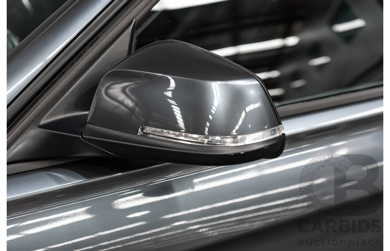 6/2017 BMW 330i Sport Line F30 LCI 4d Sedan Mineral Grey Metallic Turbo 2.0L