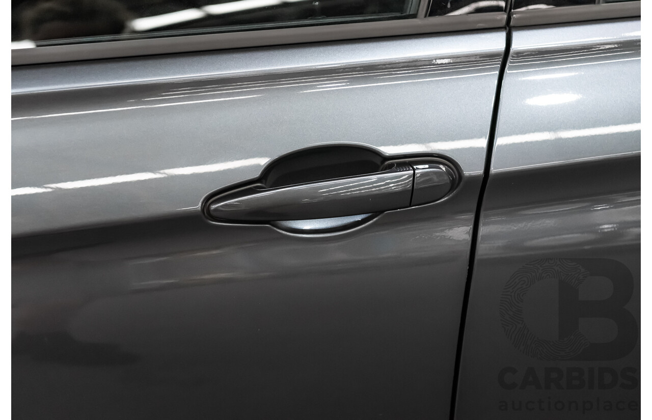 6/2017 BMW 330i Sport Line F30 LCI 4d Sedan Mineral Grey Metallic Turbo 2.0L