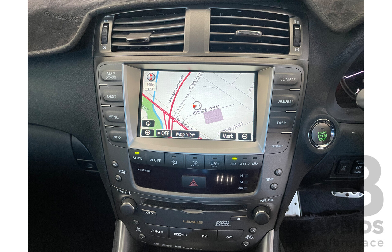 6/2007 Lexus Is250 X GSE20R 4d Sedan Red 2.5L