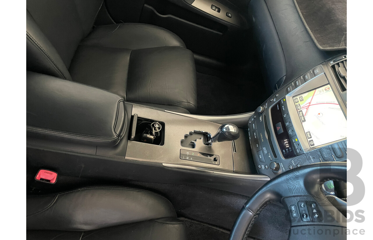 6/2007 Lexus Is250 X GSE20R 4d Sedan Red 2.5L