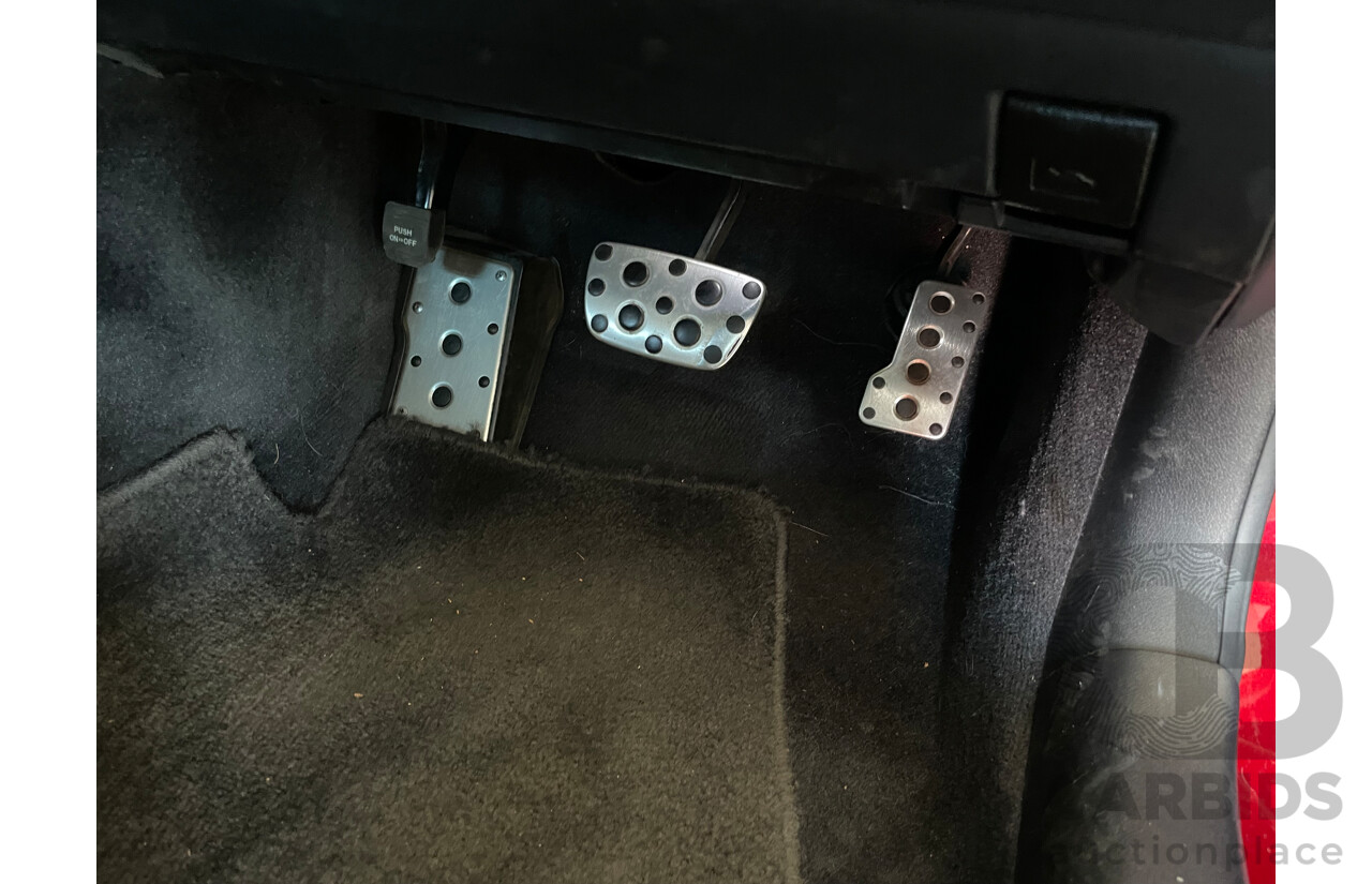 6/2007 Lexus Is250 X GSE20R 4d Sedan Red 2.5L