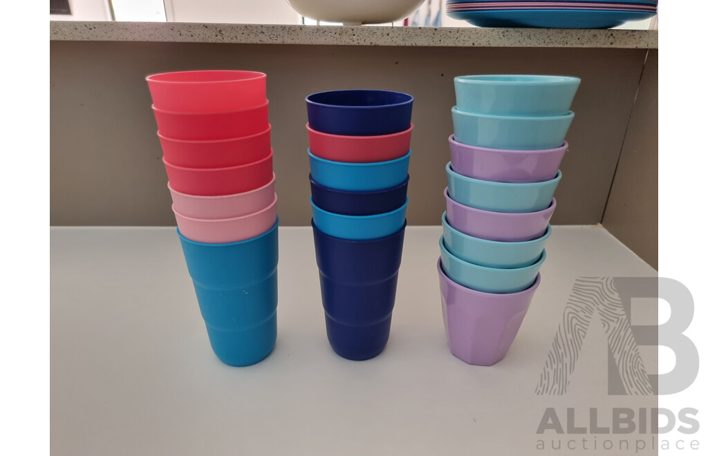 Collection of Kid's Plasticware and Giant Magnetic Plant Life Cycle