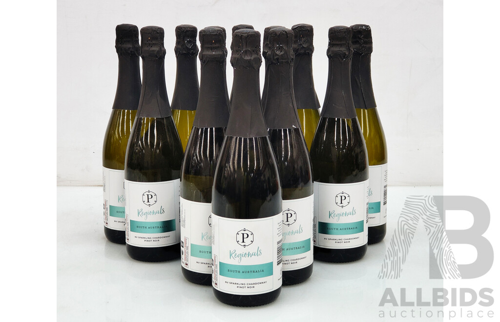 Pialligo Estate Canberra NV Sparkling Chardonnay Pinot Noir 750ml - Lot of 12