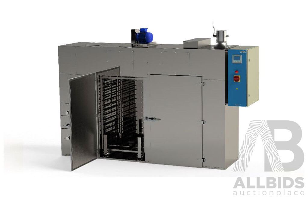 AFOS Kiln AK4 Commercial Fish/Meat Smoker - NEW ORP $356,850