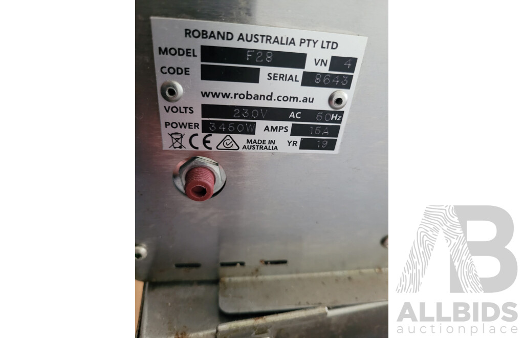 Roband F-Series Fryer