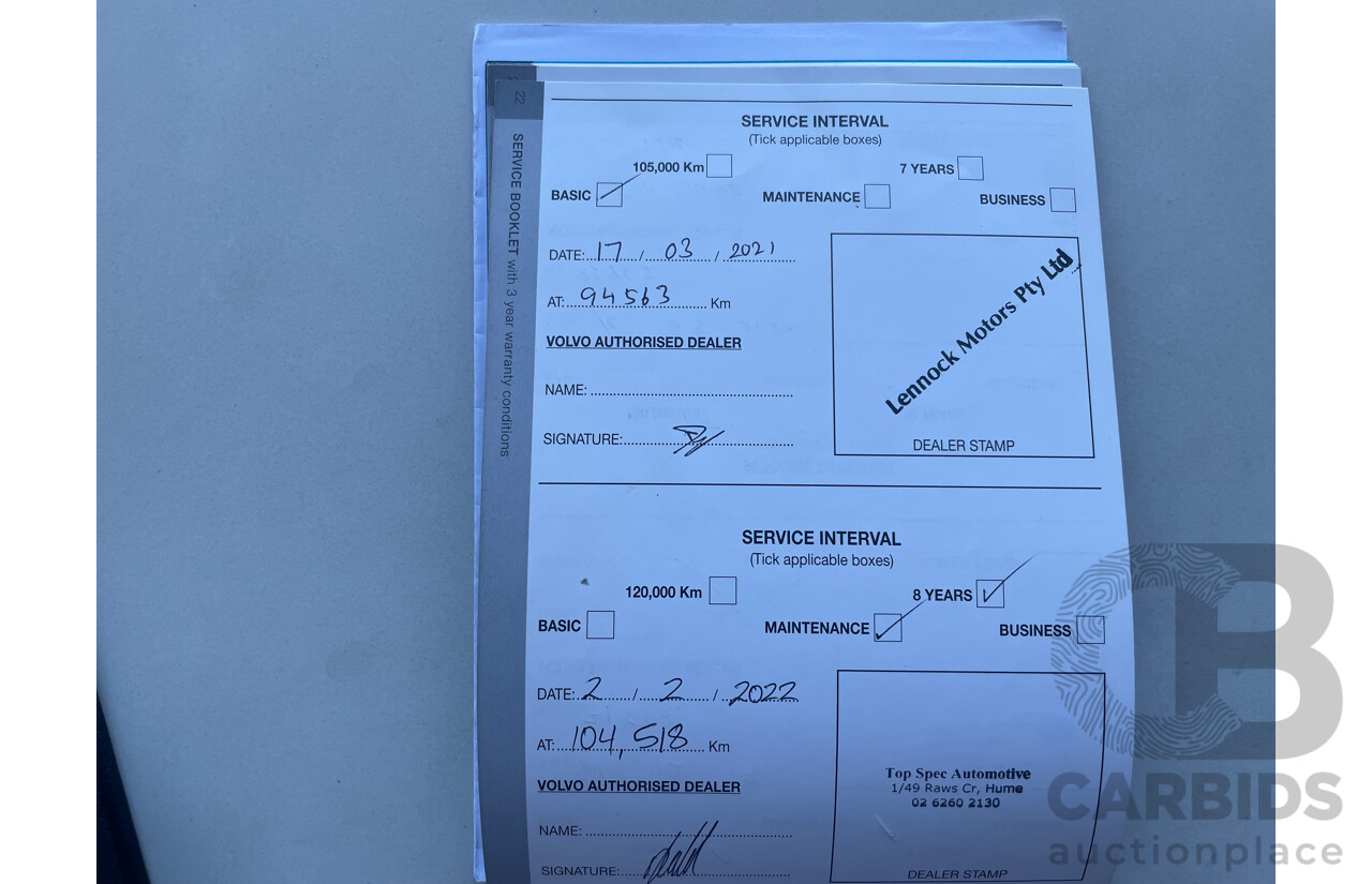 06/14 Volvo Xc90 3.2 EXECUTIVE AWD MY14 4D Wagon Black 3.2L