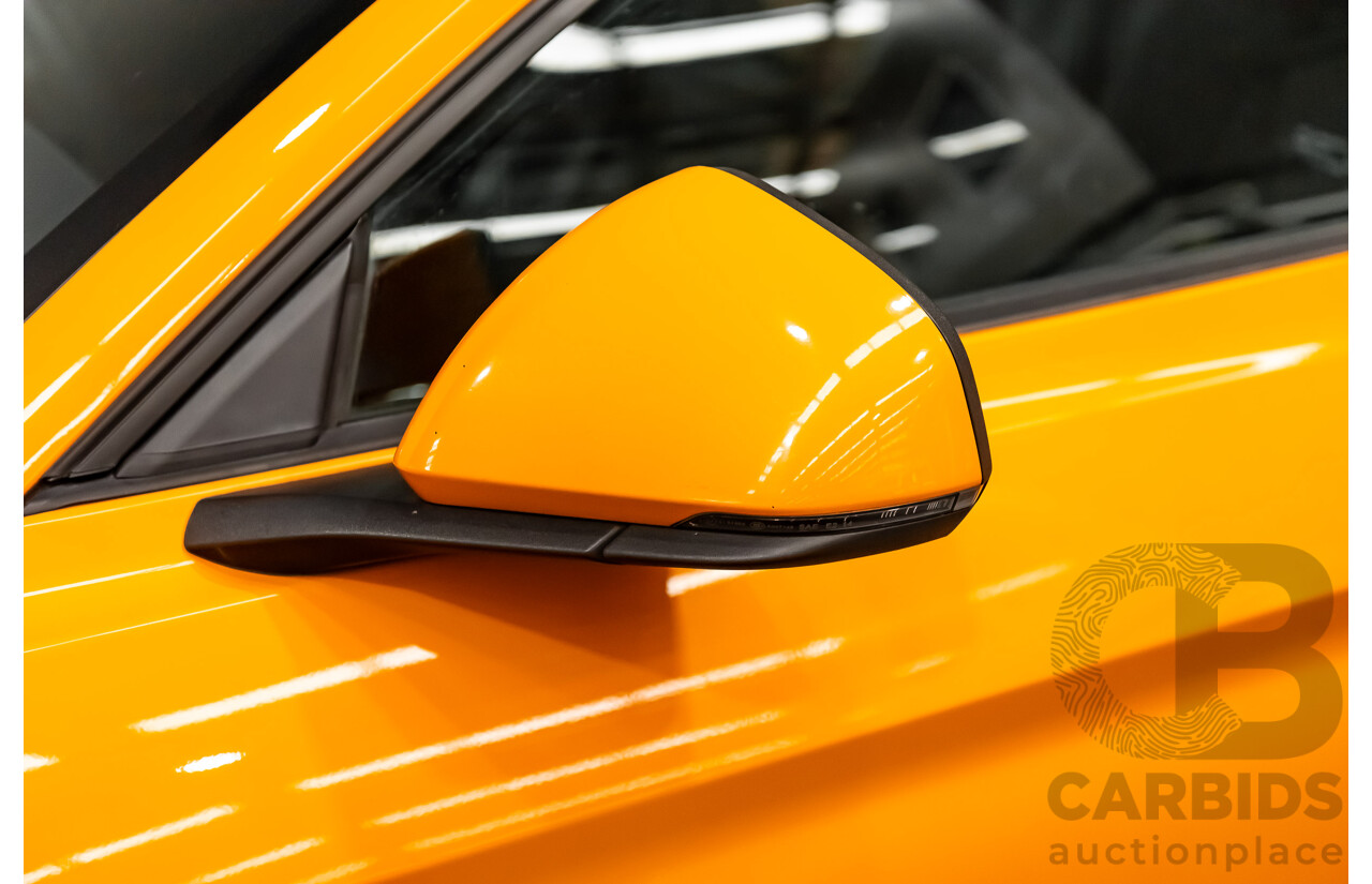 08/2018 Ford Mustang GT Fastback FN MY18 2d Coupe Orange Fury V8 5.0L