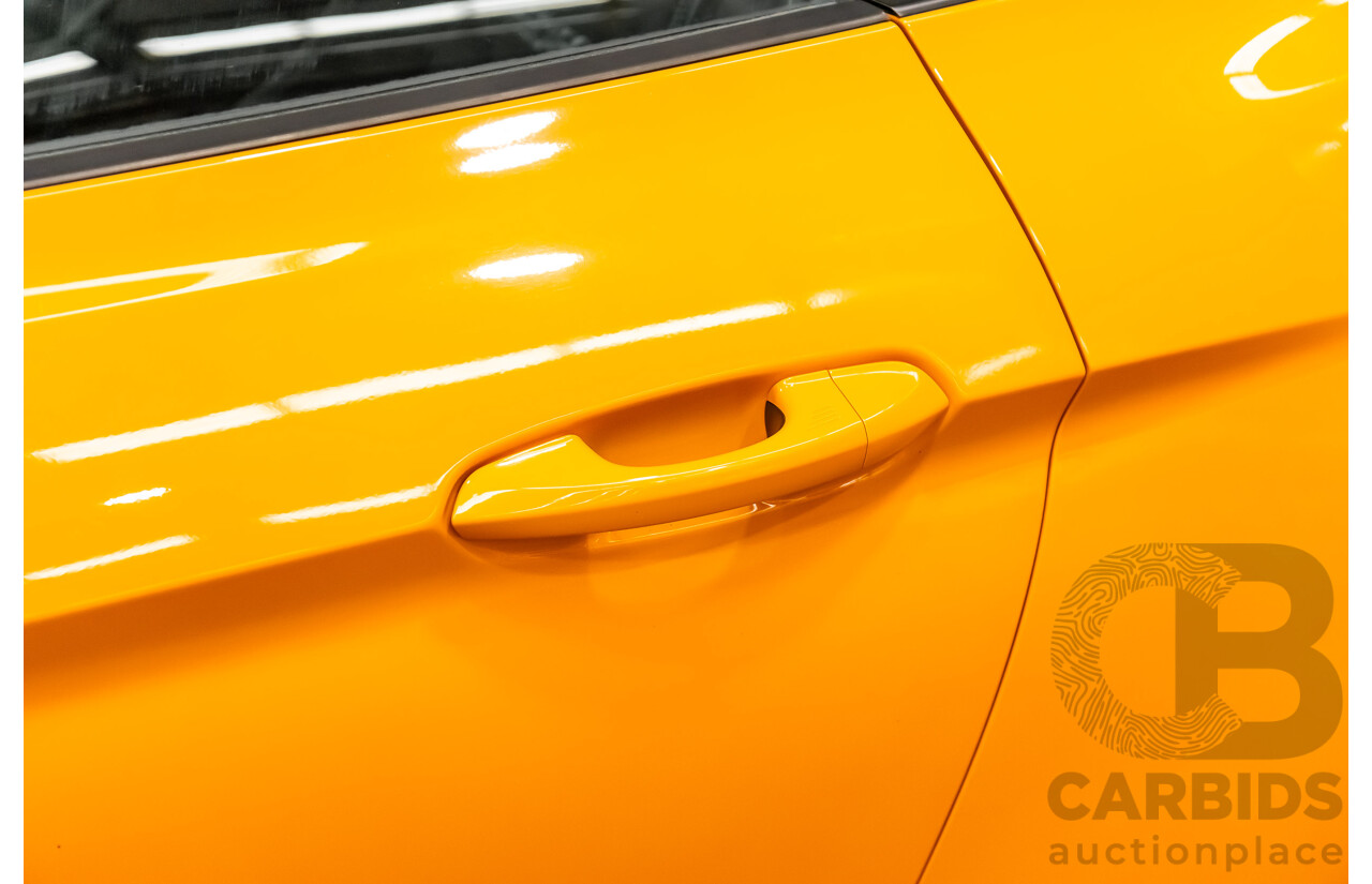 08/2018 Ford Mustang GT Fastback FN MY18 2d Coupe Orange Fury V8 5.0L