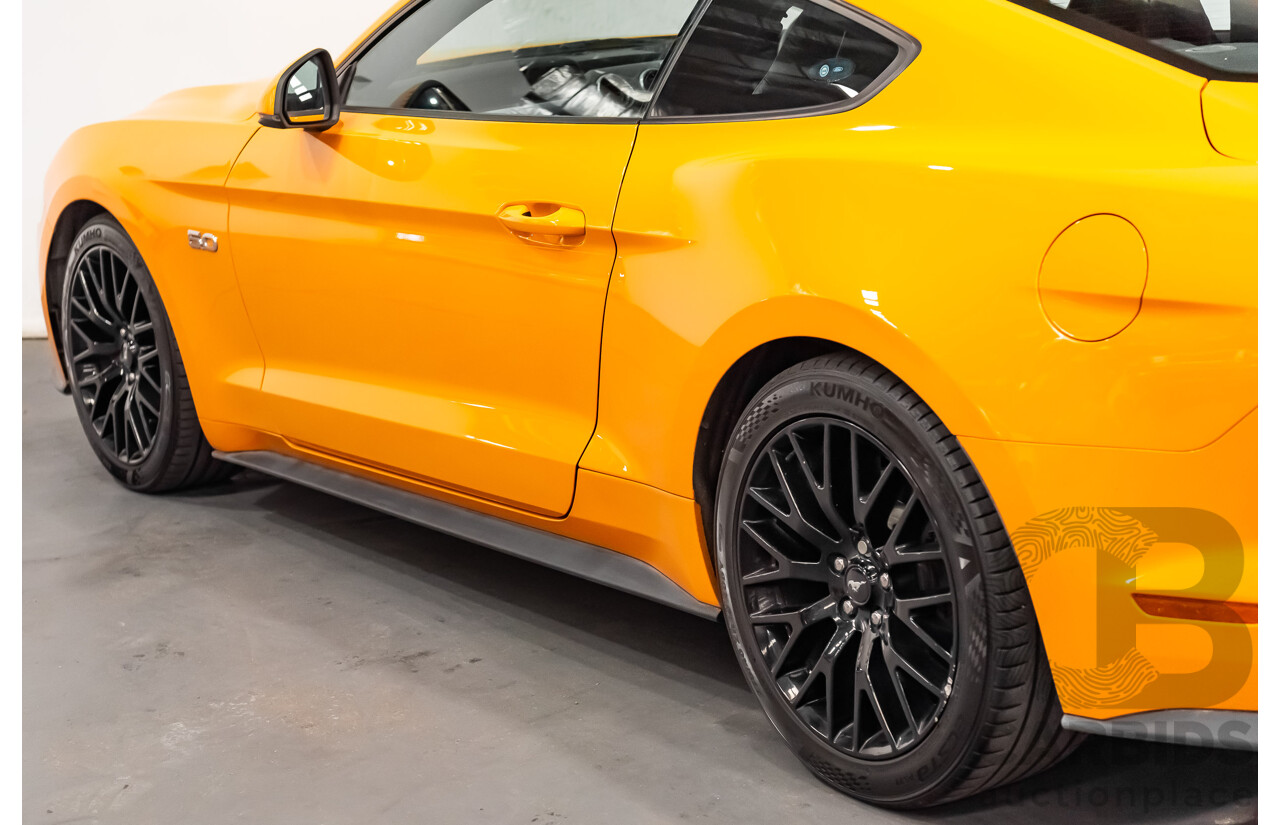 08/2018 Ford Mustang GT Fastback FN MY18 2d Coupe Orange Fury V8 5.0L