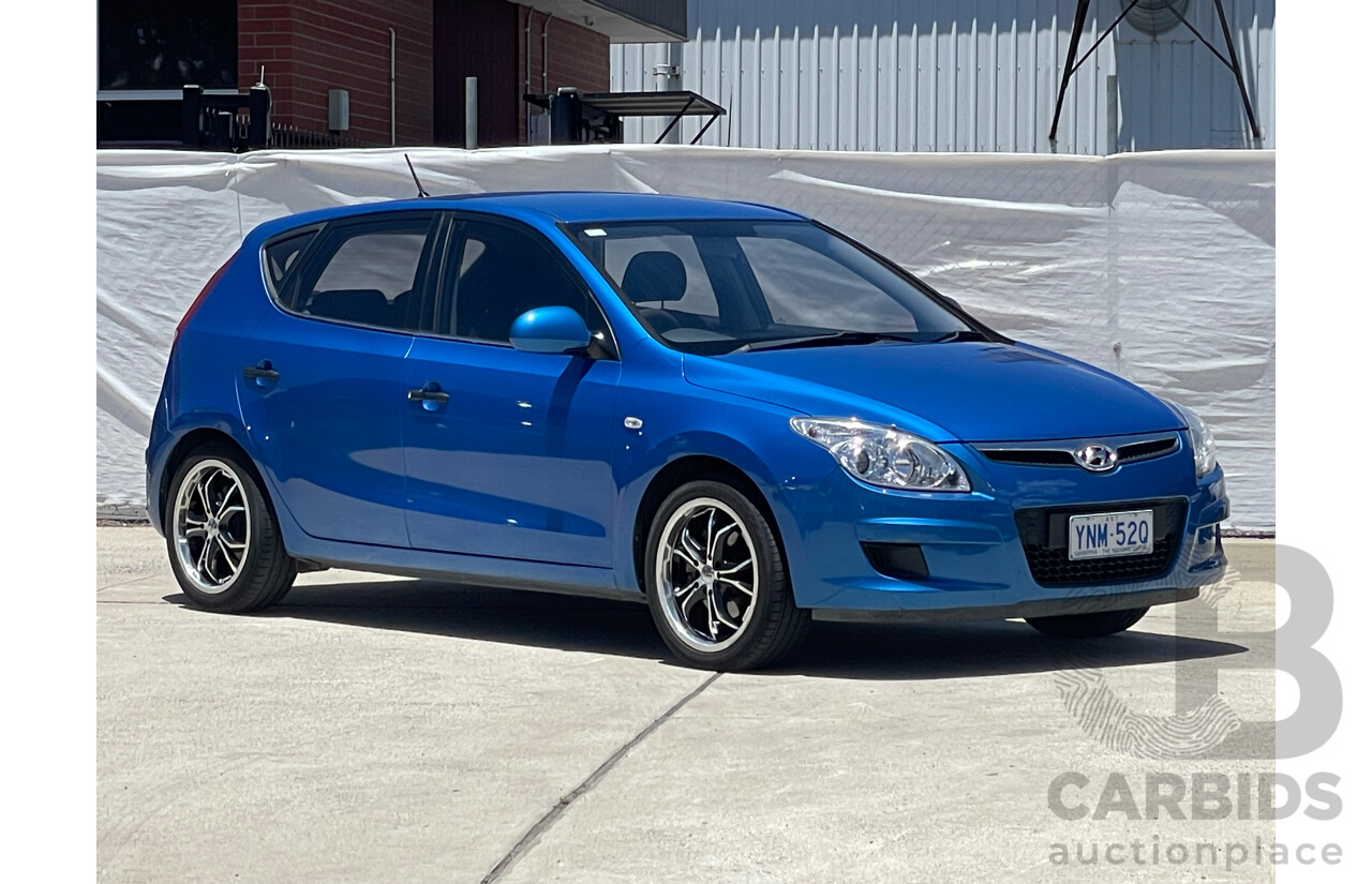 01/10 Hyundai I30 SX FWD FD MY10 5D Hatchback Blue 2.0L