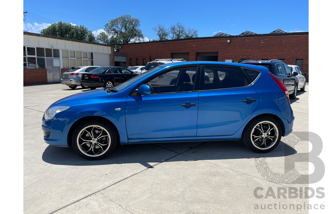 01/10 Hyundai I30 SX FWD FD MY10 5D Hatchback Blue 2.0L