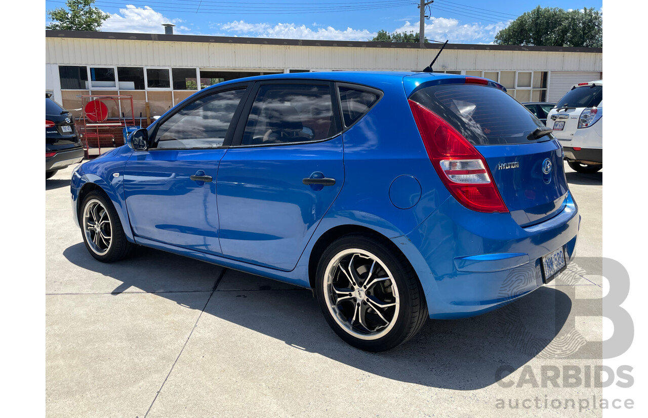 01/10 Hyundai I30 SX FWD FD MY10 5D Hatchback Blue 2.0L